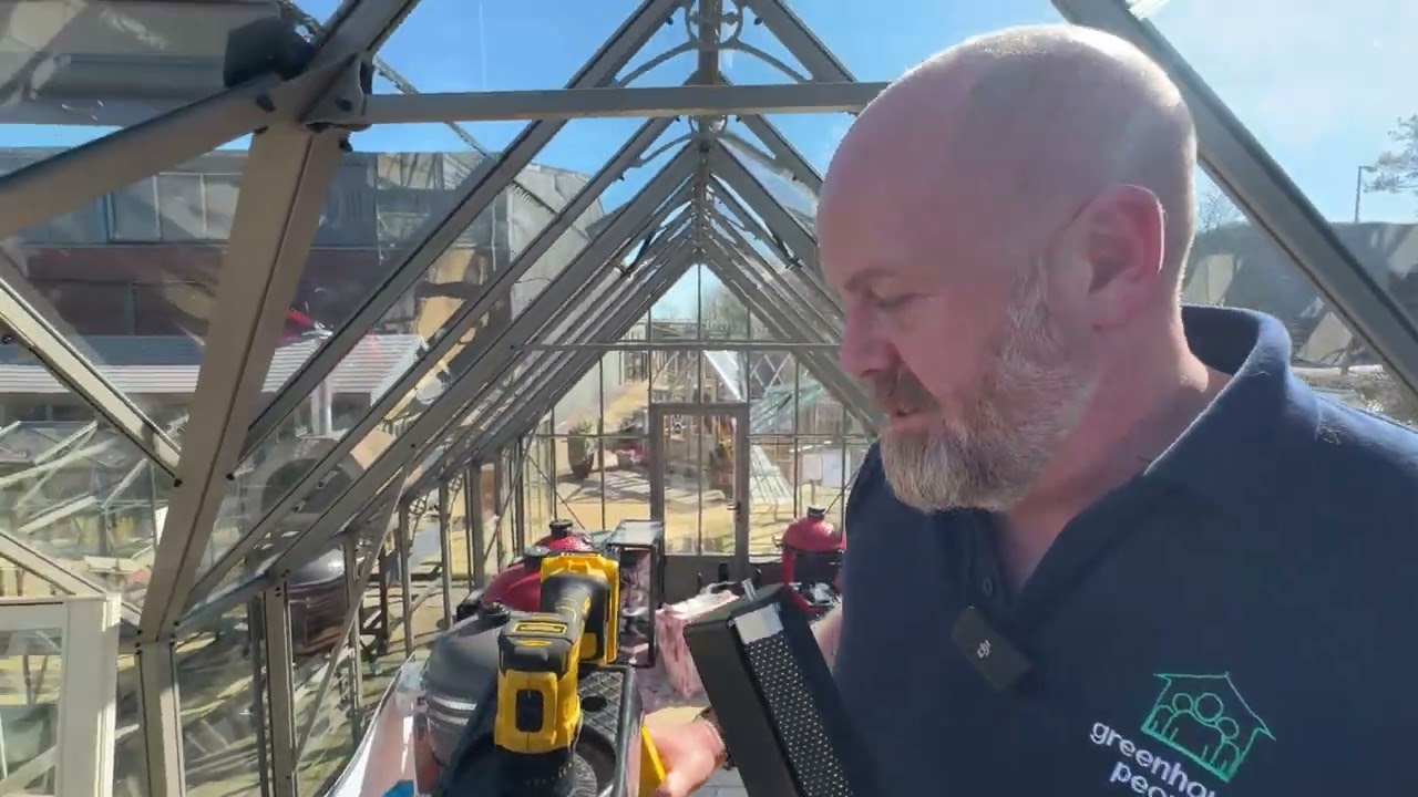 Greenhouse People YouTube video for Robinsons roof shading blinds (2.5m) installation guide