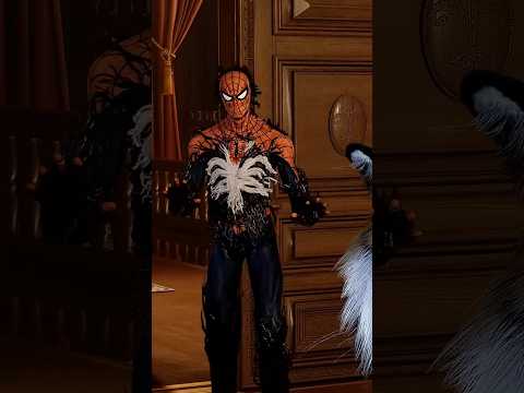 Web Of Shadows Symbiote Transformation Remade!!! | #shortsfeed #shorts #short #spiderman