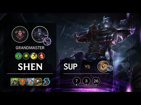 Shen Support vs Bard - BR Grandmaster Patch 10.4