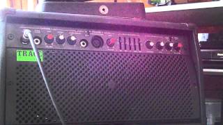 Video thumbnail for Trace Elliot TA-50 and an MK-TE Makala tenor Ukelele by moleman1961