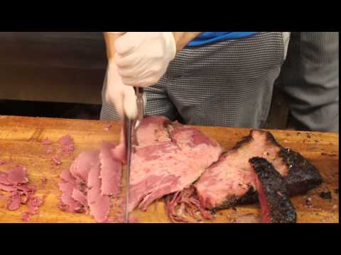 Slicing Corned Beef, Katz's Deli, NYC