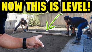 NOW THIS IS HOW YOU LEVEL A LAWN! I can't believe the results!