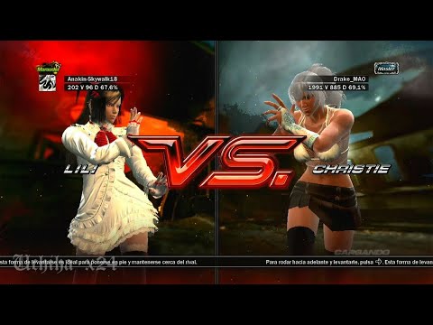 136_5 D Lili ( Uchiha x24 ) VS (Drake_NAO) Christie - Tekken 6 ( Uchiha x24 ) Online #20