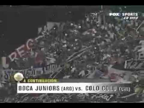 "GARRA BLANCA - COPANDO LA BOMBONERA" Barra: Garra Blanca &bull; Club: Colo-Colo