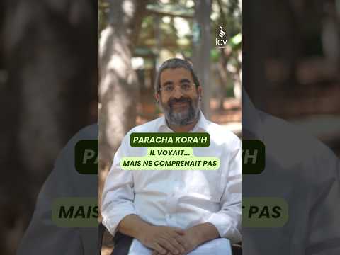 👑 Pourquoi Kora'h s'est-il rebellé contre Moché ? - Rav Eliaou Hassan