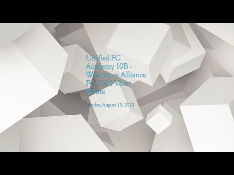 Unified FC Academy 10B - Wizards vs Alliance FC 2010 Valor White (Part 2/2)