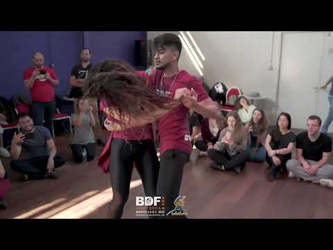 Iago Hassuike e Vanessa Meirelles Zouk demo BDF Amsterdam 2022