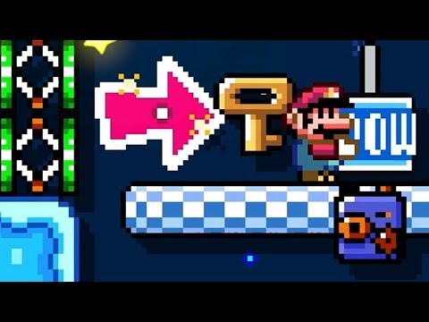 Super Mario Maker 2 🔧 Falling Platform Parkour V.3 🔧 Snoopee