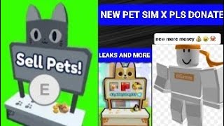 PET SIMULATOR X NEW SELL PETS  FOR ROBUX COMING SOON? (Pls donate update*)
