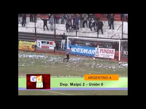 Goles de Lucas Gamba en Deportivo Maipu Mza e Independiente Rivadavia Mza