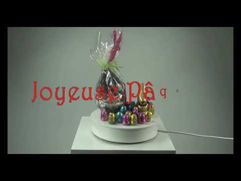 Plateau tournant pour décoration de gâteaux - Personnalisable : vitesse, diamètre, pilotage_5