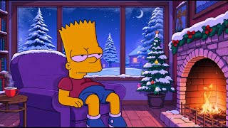 christmas fireplace ✨ lofi hip hop ~ inspire / focus / chill workspace