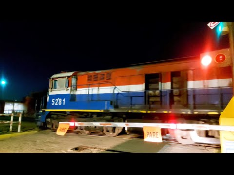 [4K] Mega-tren vacio de NCA con destino a General Deheza pasando por Marcos Juárez!!!!!!