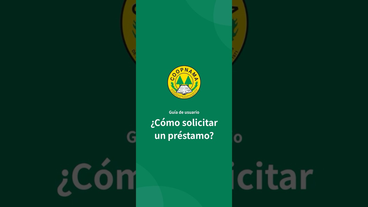 Solicitud de préstamos