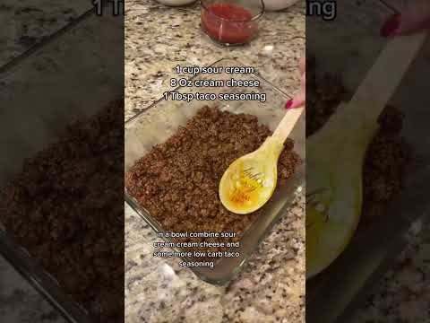 7 Layer Low Carb Taco Dip