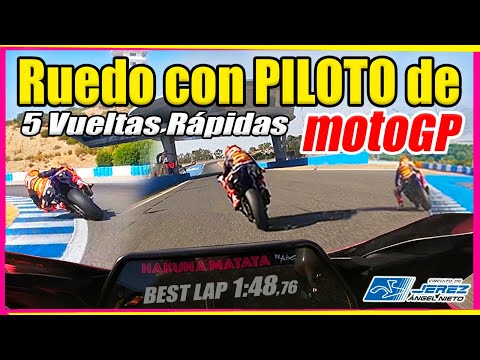 FULL THROTTLE with a MotoGP RIDER. Fastest Lap 1:48.7 Onboard at the Jerez Circuit on a Yamaha R1