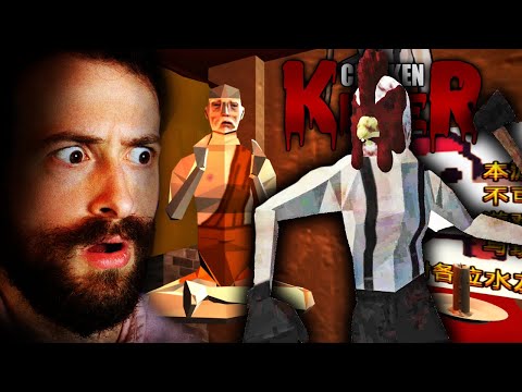THE CHICKEN KILLER IS OUT FOR REVENGE!? | Chicken Killer (All Endings 616 Games)