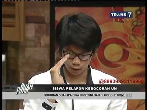 Hitam Putih 4 Mei 2015 FULL - Siswa Pelapor Kebocoran UN & Indonesia Mengajar