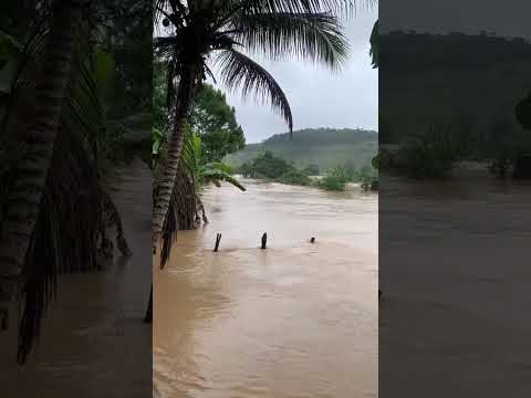 grande cheia na vila José Mariano em Ribeirão Pernambuco