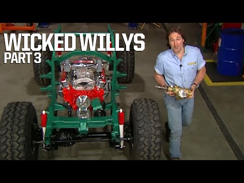 Our '55 Willys Wagon Gets A Driveshaft And Shocks Added To Its Chassis - Trucks! S7, E19