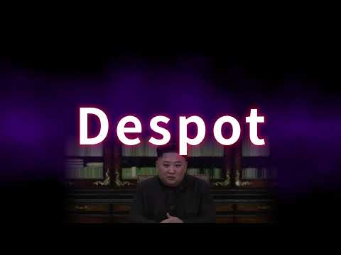 Despot. Richtige Sprechweise, Bedeutung. Korrekte Aussprache. Gutes Deutsch. Von TV-Profisprecher.
