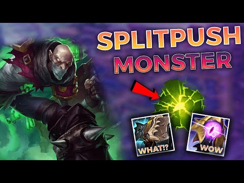 SPLIT PUSHING SINGED IS A PROBLEM... (THE BEST SPLIT PUSH STRATEGY)