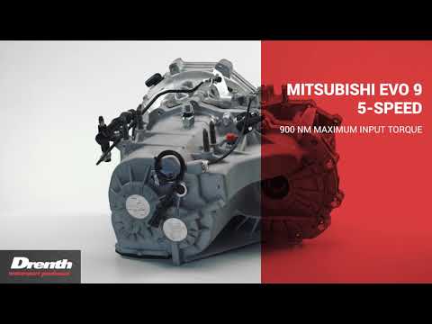 Drenth Gearboxes   MITSUBISHI EVO 9 5 SPEED Seq