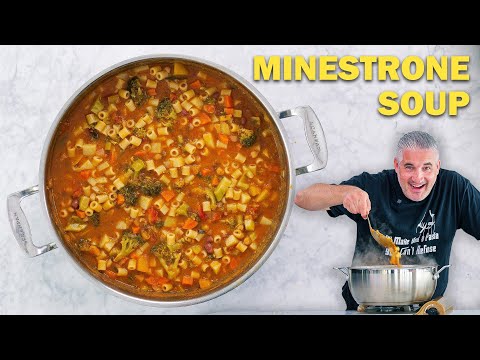 How to Make MINESTRONE SOUP Like an Italian