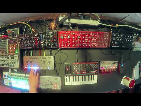 JX-03 TT-78 TT-303 Volca Bass - Live Electronic Music Jam - 2019-06-27