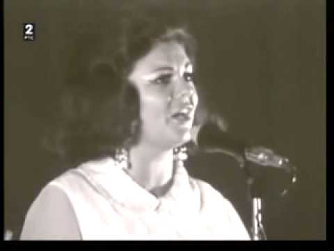 Andjelka Govedarovic - Nezne reci - deo pesme (snimak iz 1970. godine)