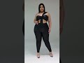Plus Size Fashion Give Me Wild Legging Set Plussizefashion Shorts