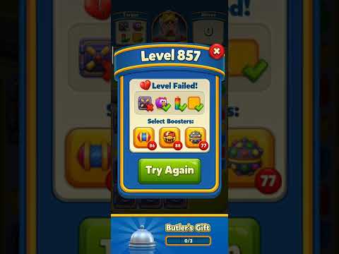 Royal Match - Level 857 walkthrough  / #royalmatch #dreamgames #maksson