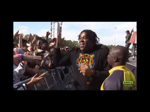 Ether Da Connect x Fivio Foreign x Mr Swipey Preform WAKA Live @ Rolling Loud NYC