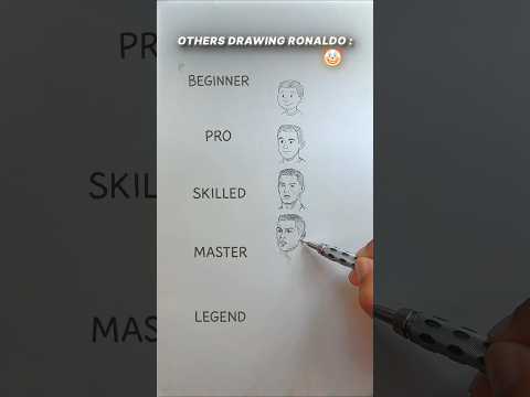 Others drawing Ronaldo VS Legend drawing ☠️