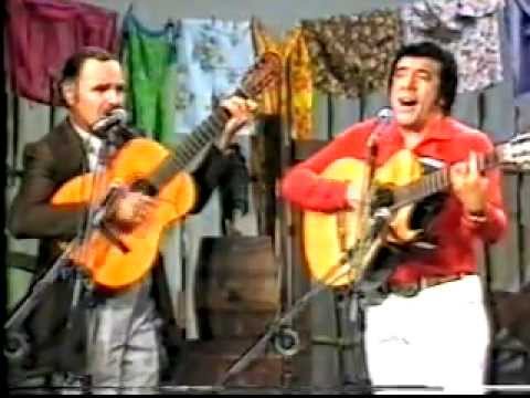 Tibagi e Miltinho no Programa Viola Minha Viola em 1980