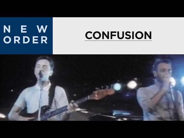 New Order - Confusion (Acapella)