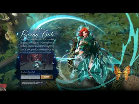 Dota 2 -【Compass of the Rising Gale】-『Windranger Arcana』- Demo