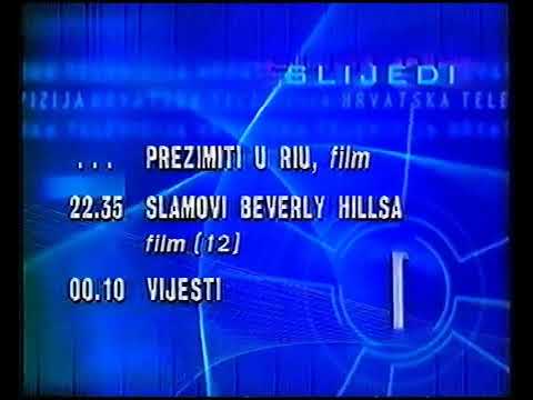 HRT 1, studeni 2003. - kratka najava programa