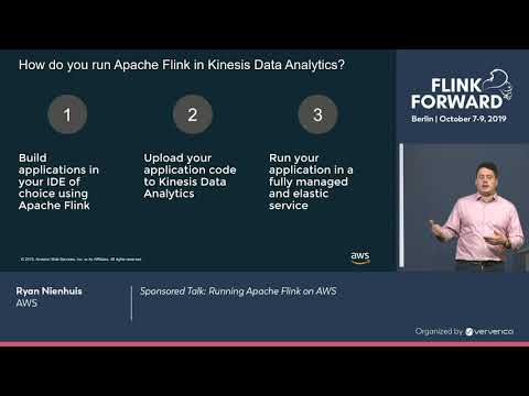 Sponsored Talk: Running Apache Flink on AWS - Ryan Nienhuis