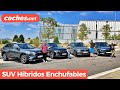 Comparativa SUV: Hyundai Tucson, Toyota RAV4, VW Tiguan, Ford Kuga | Prueba Híbridos Enchufables
