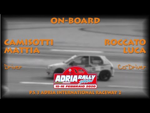 OBC CAMISOTTI   ROCCATO 6° ADRIA RALLY SHOW 2020 PS3