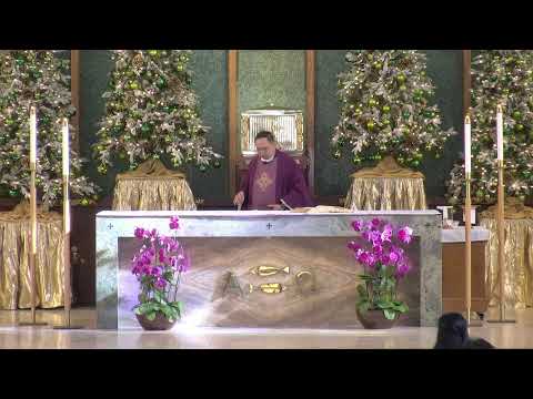 Friday of the Third Week of Advent, December 18, 2020 - 12:15pm Mass  #LAcatholics #HolyFamilyArtesi