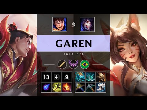 Garen Mid vs Ahri - BR Master Patch 25.05