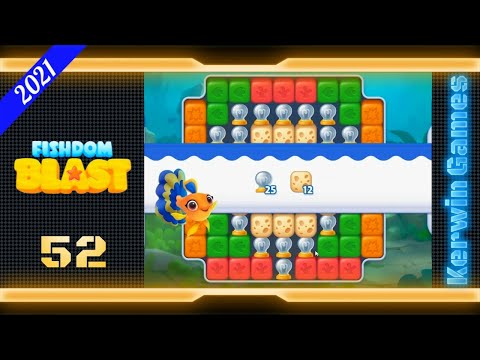 Fishdom Blast Level 52 - No Boosters - 32 moves (2021)