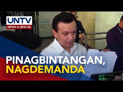 Trillanes, nagsampa ng libel at cyberlibel complaints vs Harry Roque, socmed vloggers