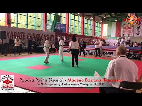 Popova Polina (Russia) - Madena Bozianu (Romania)