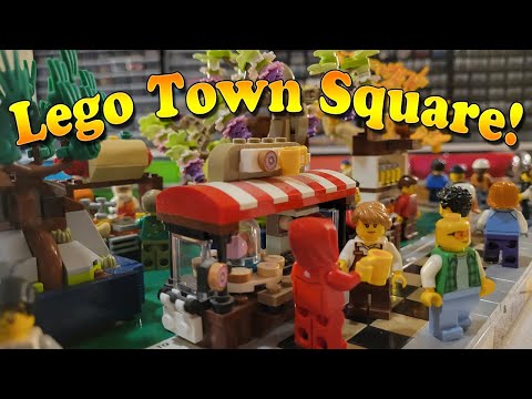Lego Town Square!