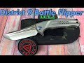 District 9 Knives Battle Flipper/ includes disassembly/ my favorite District 9 model ever !