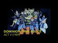 Dominion Tank Police ACT 4 Of 4 Anime Mini Series 1988 1989