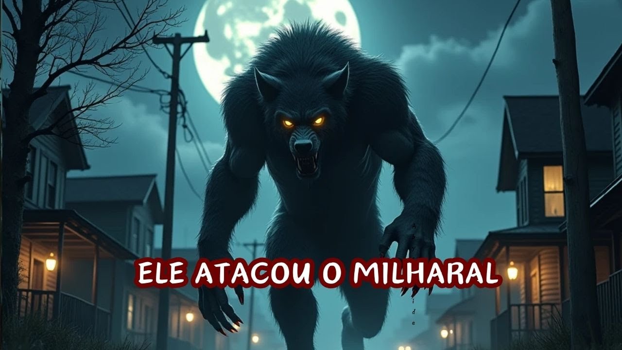 O LOBISOMEM DO MILHARAL | RELATO QUE DEIXARÁ  VOCÊ SEM DORMIR | RELATO AO SOM DE CHUVA